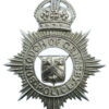 Grimsby Borough Police Helmet Plate - King's Crown