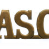 Army Service Corps (A.S.C.) Shoulder Title