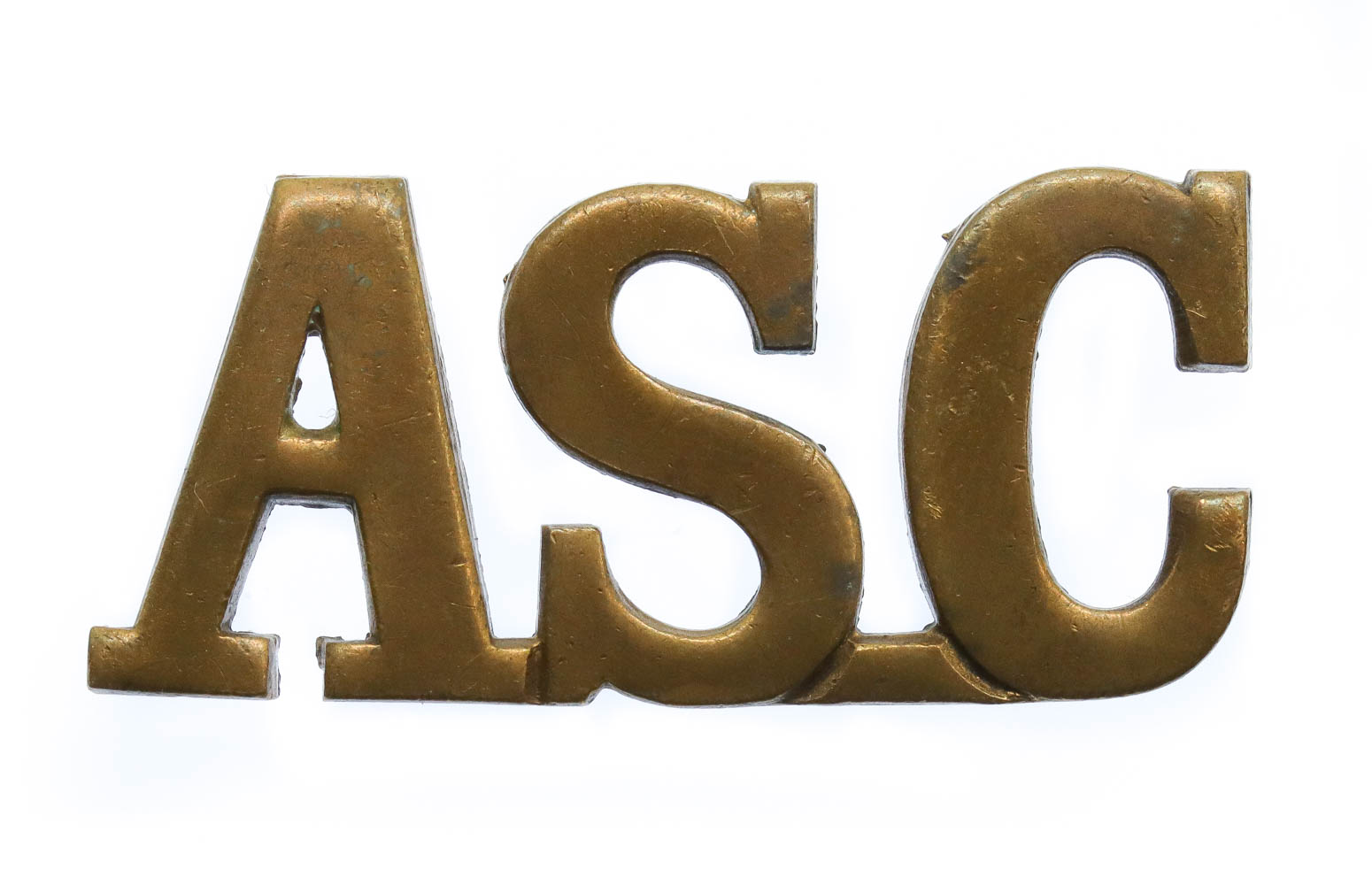 Army Service Corps (A.S.C.) Shoulder Title