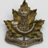 Canadian Royal Hamilton Light Infantry (R.H.L.I.) Cap Badge - King's Crown