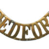 Bedfordshire Regiment (BEDFORD) Shoulder Title