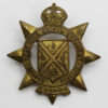 Canadian West Nova Scotia Regiment Cap Badge - King's Crown