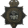 Sheffield City Police Night Helmet Plate - King's Crown (C 707)