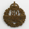 Canadian 30th (British Columbia) Infantry Bn. C.E.F. WW1 Cap Badge
