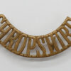 King's Shropshire Light Infantry (SHROPSHIRE) Shoulder Title