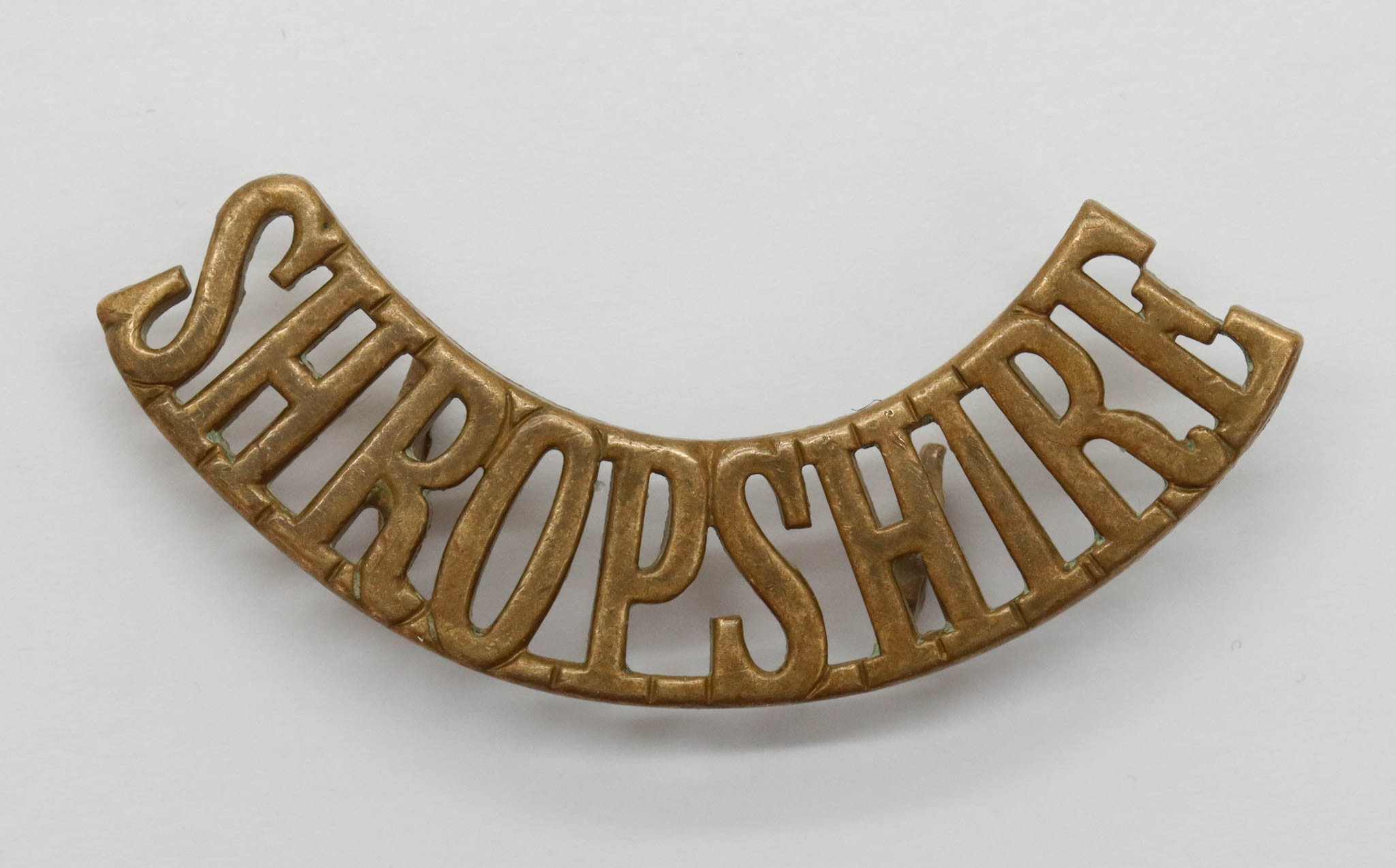 King's Shropshire Light Infantry (SHROPSHIRE) Shoulder Title
