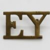 Essex Yeomanry (E.Y.) Shoulder Title