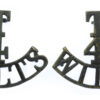 Pair of 4th Territorial Bn. Wiltshire Regiment (T/4/WILTS) Shoulder Titles