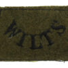 Wiltshire Regiment (WILTS) WW2 Cloth Slip On Shoulder Title