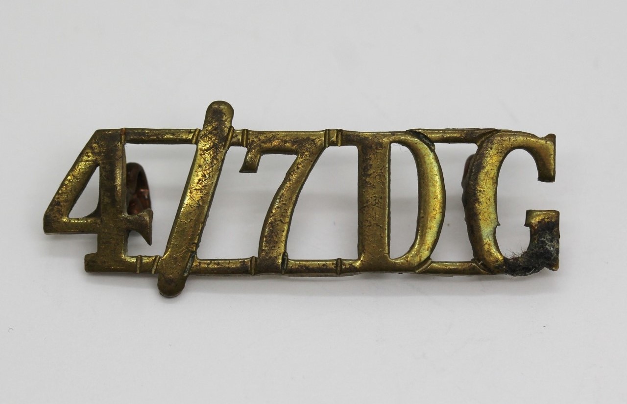 4th/7th Dragoon Guards (4/7DG) Shoulder Title