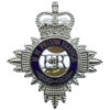 H.M. Prison Service Enamelled Cap Badge - Queen's Crown