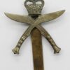 Royal Gurkha Rifles Cap Badge - Queen's Crown