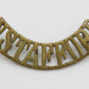 North Staffordshire Regiment (N.STAFFORD) Shoulder Title