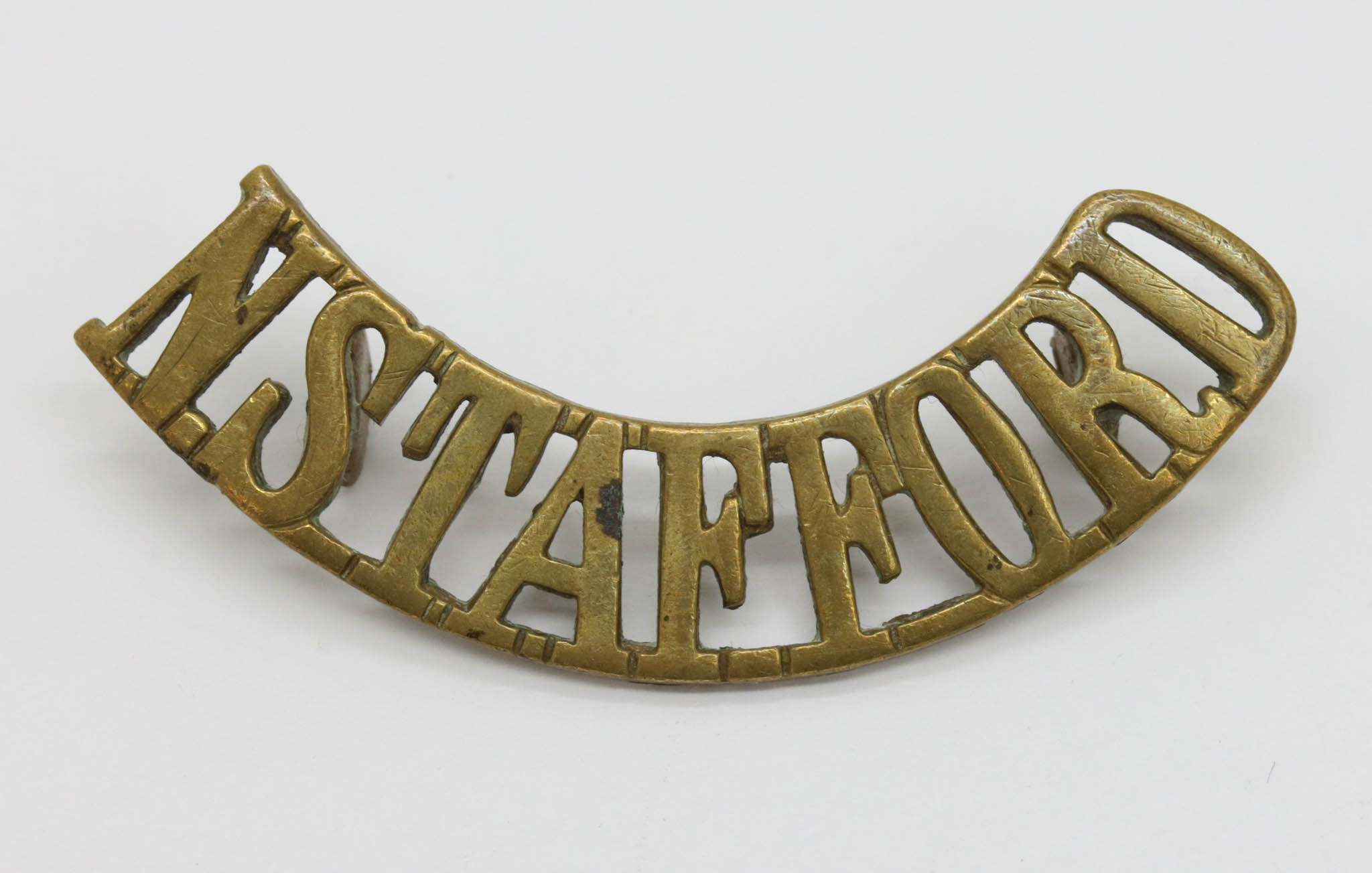 North Staffordshire Regiment (N.STAFFORD) Shoulder Title