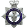Devon & Cornwall Constabulary Senior Officer's Enamelled Cap Badge - Queen's Crown
