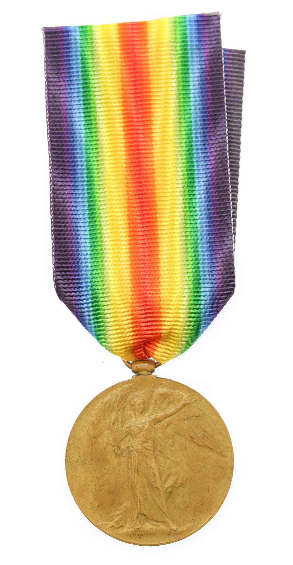 WW1 Victory Medal - Pte. F. Rymell, Durham Light Infantry