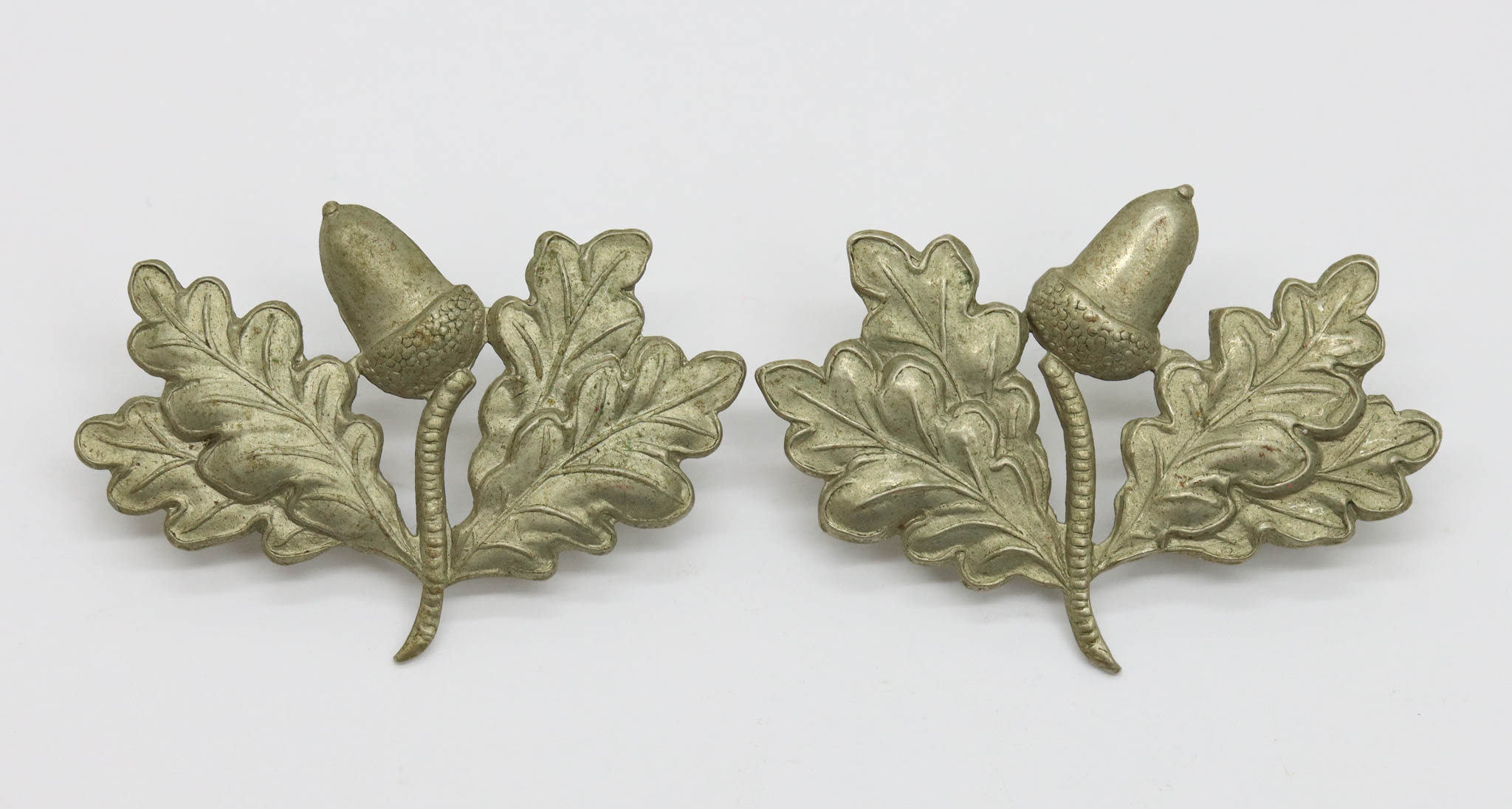 Pair of South Notts Hussars Collar Badges