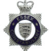 Essex Constabulary Senior Officer's Enamelled Cap Badge - Queen's Crown
