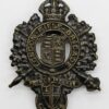 London Rifle Brigade Cadets Cap Badge - King's Crown