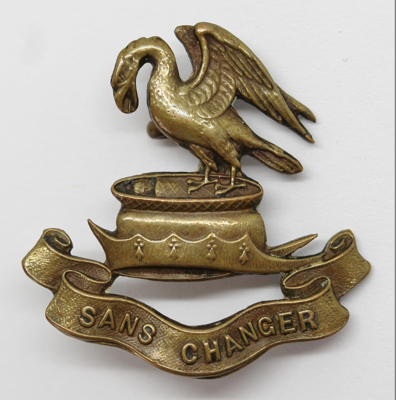 WW1 Liverpool Pals Cap / Collar Badge