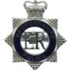 Bedfordshire Police Senior Officer's Enamelled Cap Badge - Queen's Crown