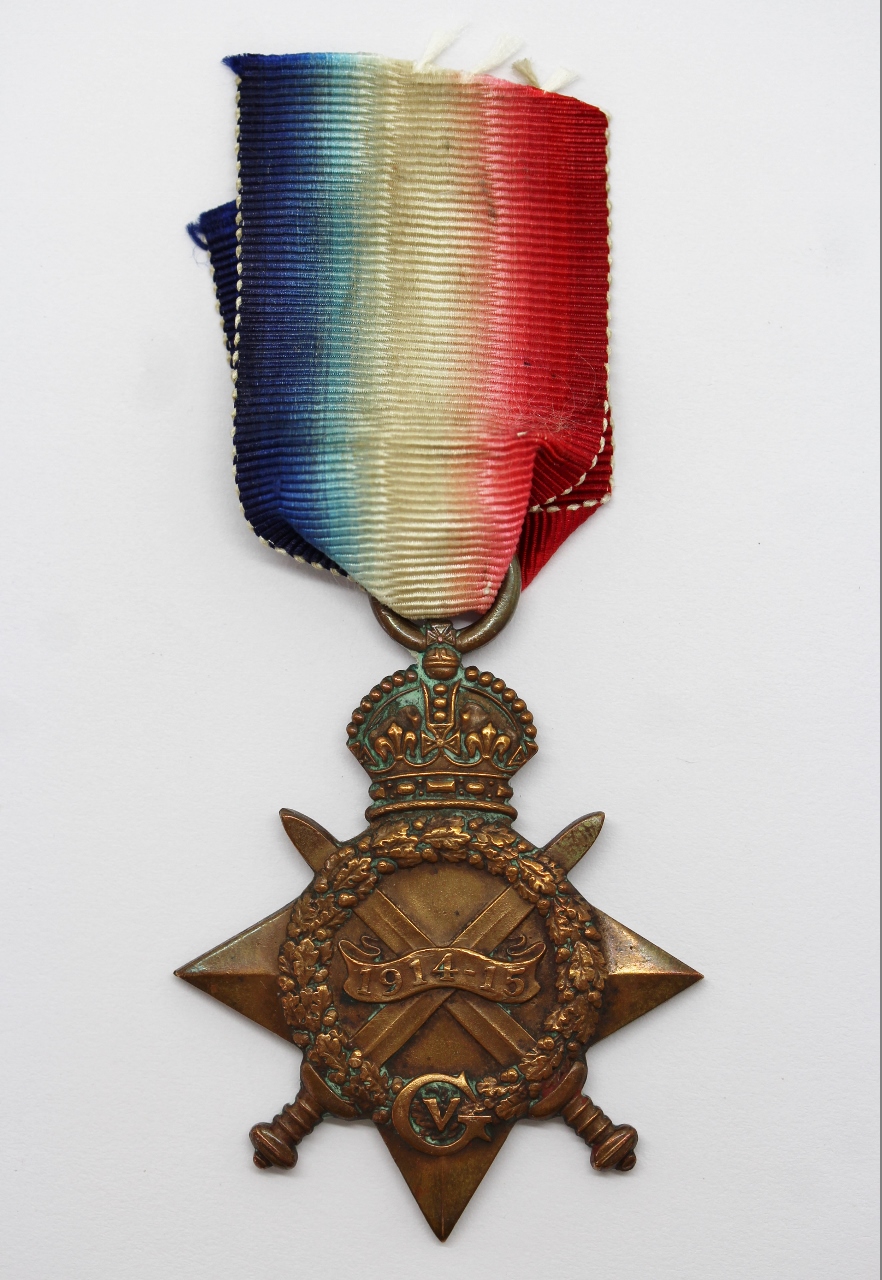 WW1 1914-15 Star -Pte. A.L. Mulligan. 2nd Bn. South Lancashire Regiment - Died of Wounds