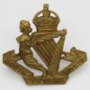 North Irish Horse Cap Badge - King's Crown (Non Voided Harp)