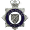 Lincolnshire Police Senior Officer's Enamelled Cap Badge - Queen's Crown
