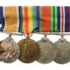 WW1 1914-15 Star Trio, WW2 and 1937 Coronation Medal Group of Six with Historically Important Naval Signals and Huge Quantity of Interesting Photographs - Lieut. E.W. Hardy, Royal Navy