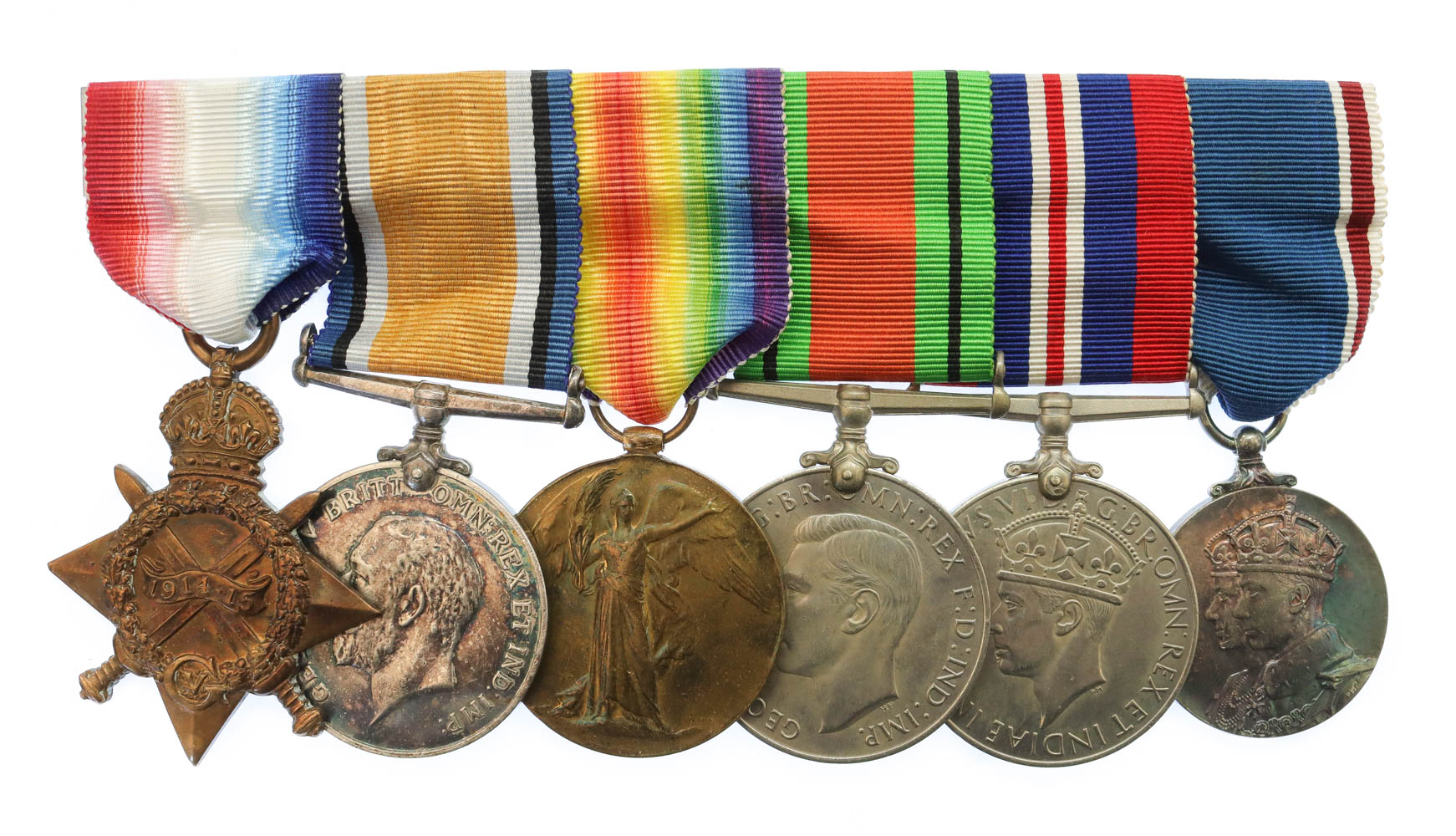 WW1 1914-15 Star Trio, WW2 and 1937 Coronation Medal Group of Six with Historically Important Naval Signals and Huge Quantity of Interesting Photographs - Lieut. E.W. Hardy, Royal Navy
