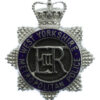 West Yorkshire Metropolitan Police Senior Officer's Enamelled Cap Badge - Queen's Crown