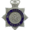 West Yorkshire Police Senior Officer's Enamelled Cap Badge - Queen's Crown