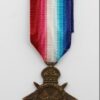 WW1 1914-15 Star. 15762 Pte. A. Ellison. 17th (1st City Pals) Bn. King's (Liverpool) Regiment