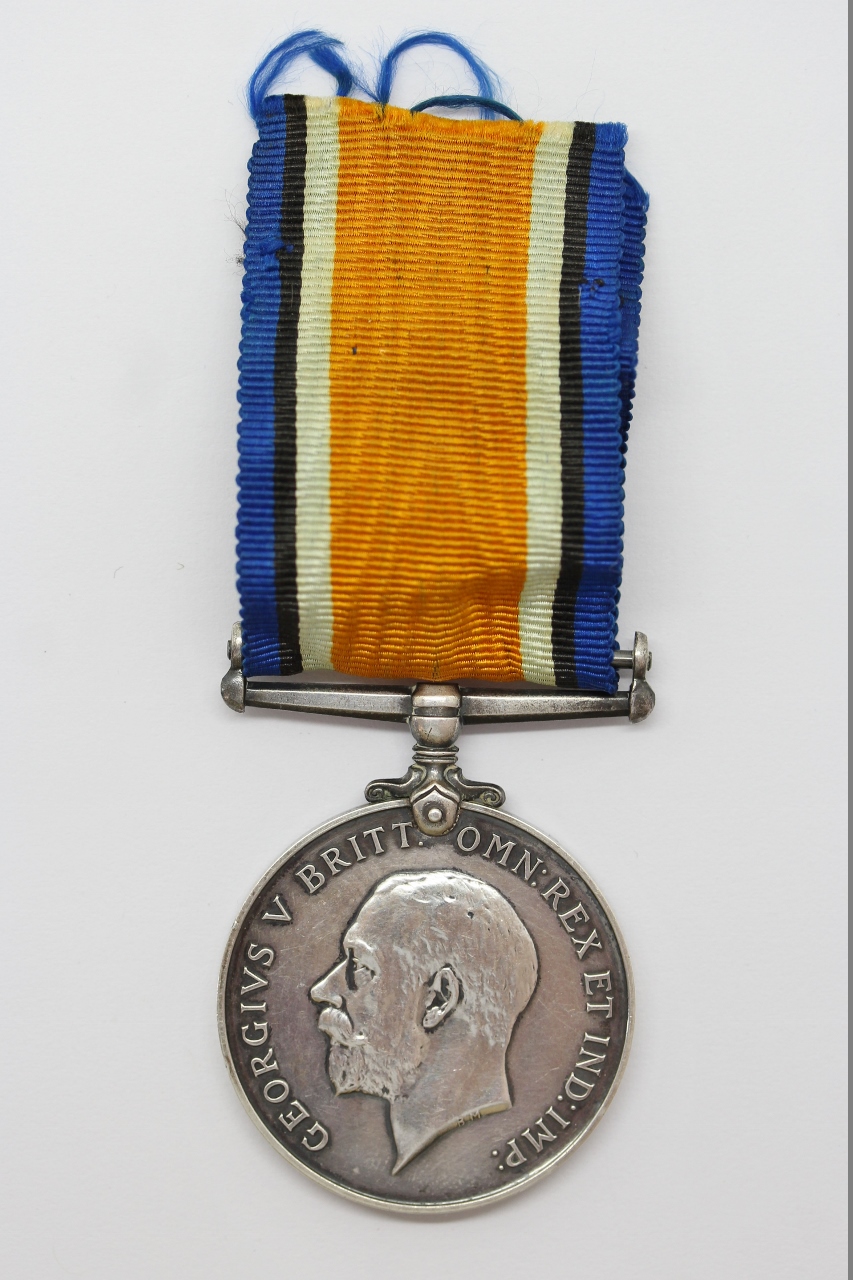 WW1 British War Medal - Act.A.M.1 J.P. Carter. Royal Naval Air Service
