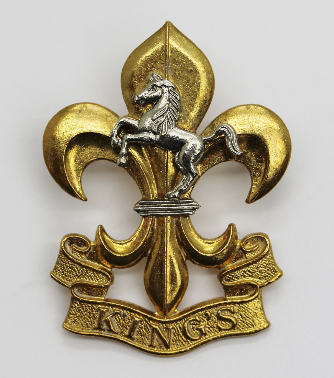 The King's Regiment Cap Badge