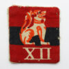 12th Army Printed Formation Sign