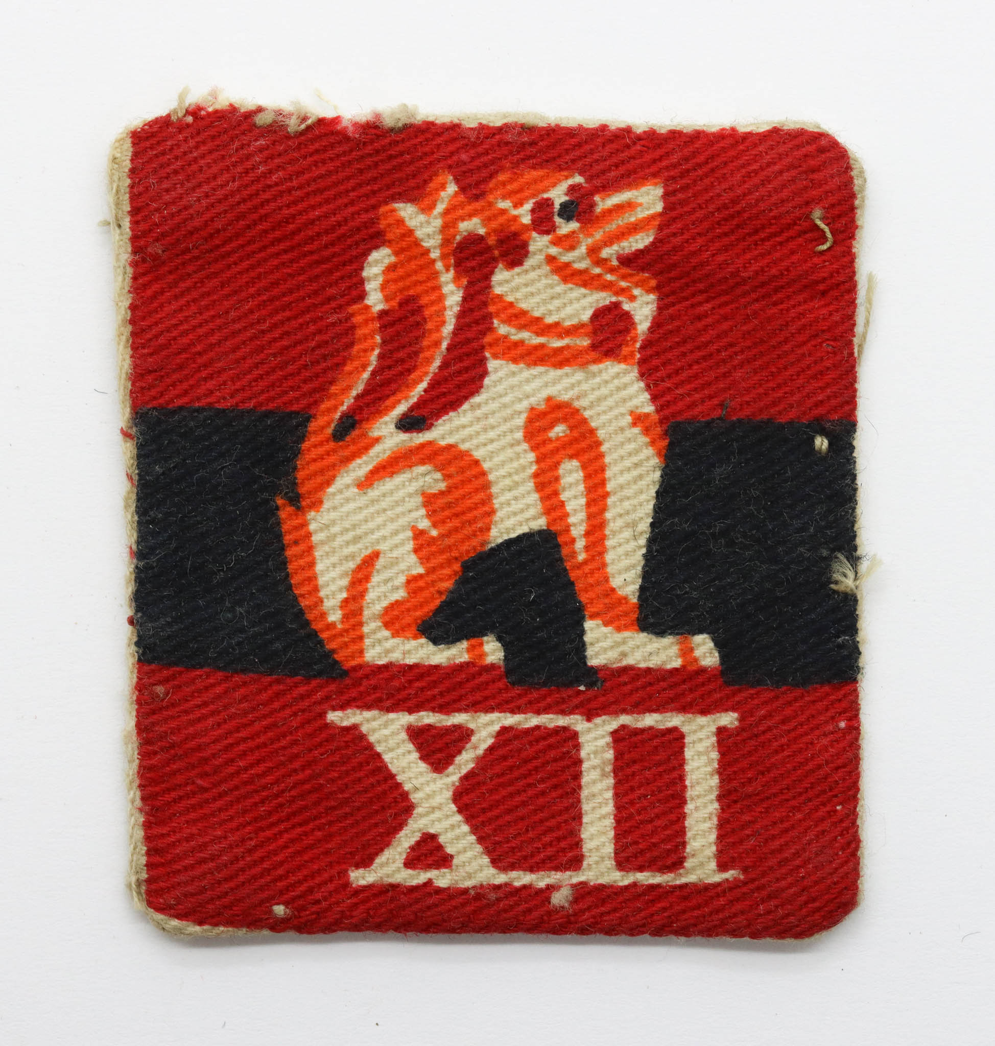 12th Army Printed Formation Sign