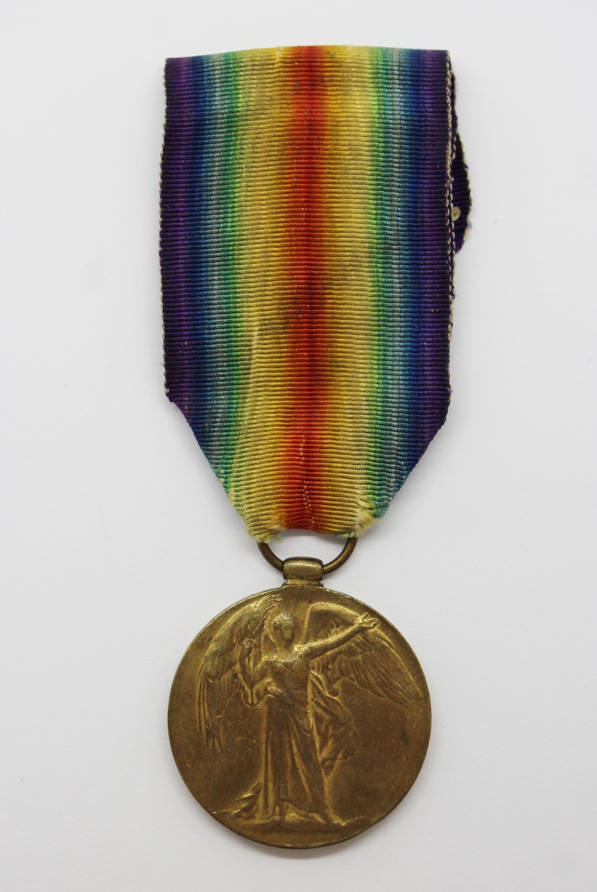 WW1 Victory Medal - Pte. G.W. Tinker. Leicestershire Regiment
