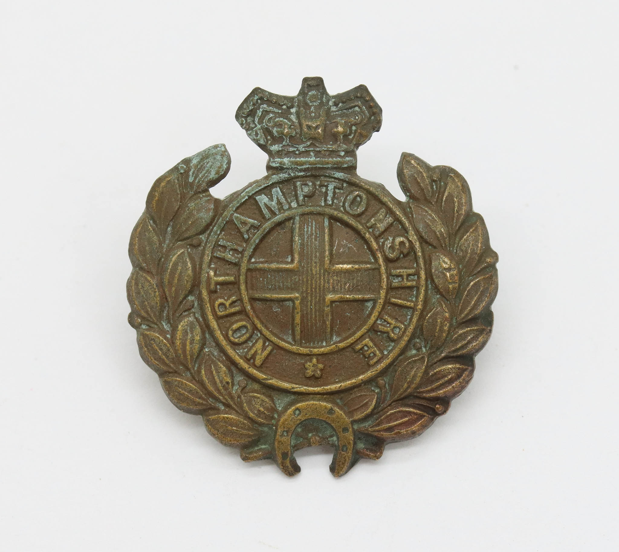 Victorian Northamptonshire Regiment Collar Badge
