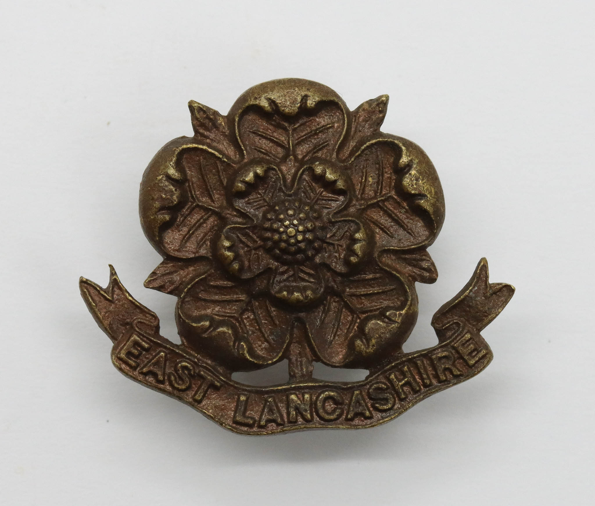East Lancashire Regiment Officer's Service Dress Collar Badge