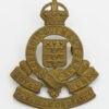 Royal Canadian Army Ordnance Corps Cap Badge - King's Crown