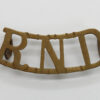 WWI Royal Naval Division (R.N.D.) Shoulder Title