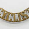 Army Cyclist Corps (CYCLIST) Shoulder Title