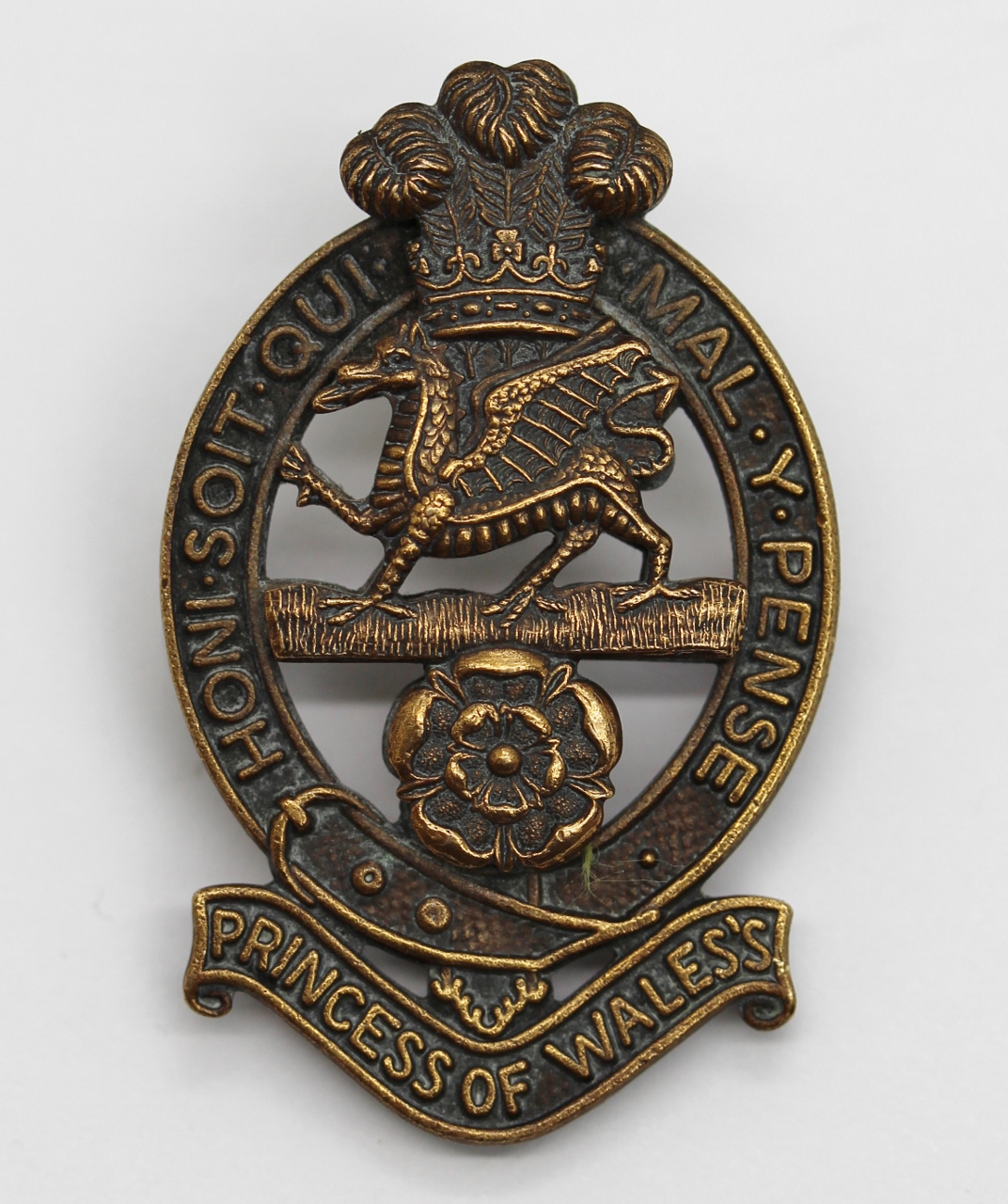 Princess of Wales's Royal Regiment Cap Badge