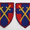 Pair of 21st Army Group Cloth Formation Signs