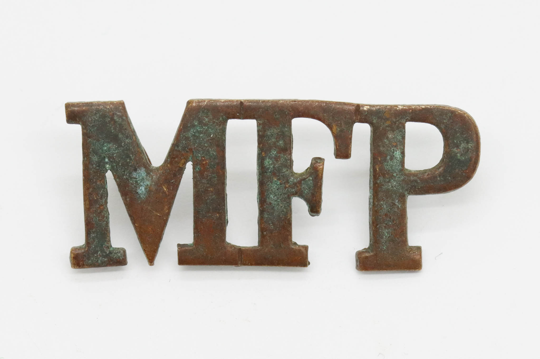 Military Foot Police (M.F.P.) Shoulder Title