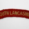 WW2 South Lancashire Regiment (SOUTH LANCASHIRE) Cloth Shoulder Title