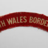 South Wales Borderers (SOUTH WALES BORDERERS) WW2 Printed Shoulder Title