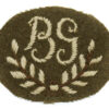 British Army Bren Gunner (B.G.) Cloth Proficiency Arm Badge