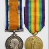 WW1 British War & Victory Medal Pair - Pte. W.F. Mason, Royal Marine Light Infantry